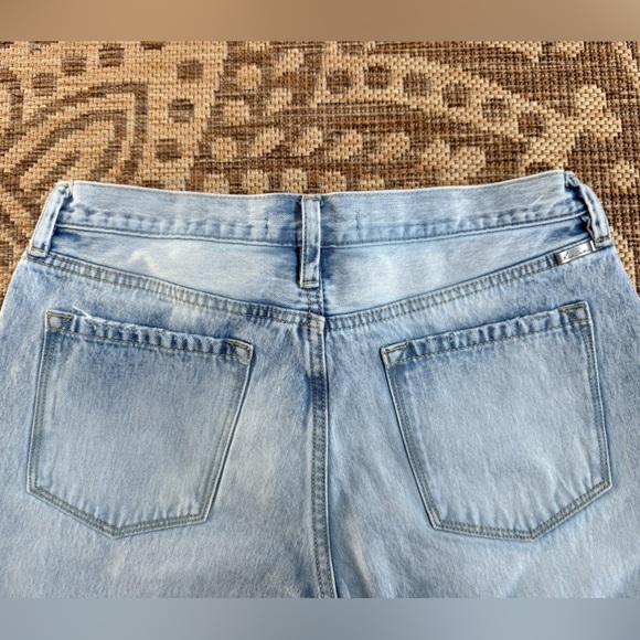 KanCan Maurices Estilo Destroyed Jeans Womens Sz 29 Boyfriend Light Wash Ankle - Picture 7 of 13